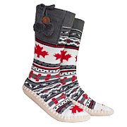 Glovii GQ4M slippers Slipper boot Unisex uni Grey  Red  White