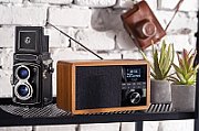 Adler AD 1184 radio Portable Digital Black  Wood