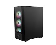 MSI MAG FORGE 112R computer case Midi Tower Black  Transparent