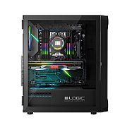 Logic PORTOS ARGB MINIDI USB 3.0 Case Black