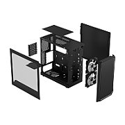 Fractal Design | Focus 2 | Side window | RGB Black TG Clear Tint | Midi Tower | Power supply included No | ATX