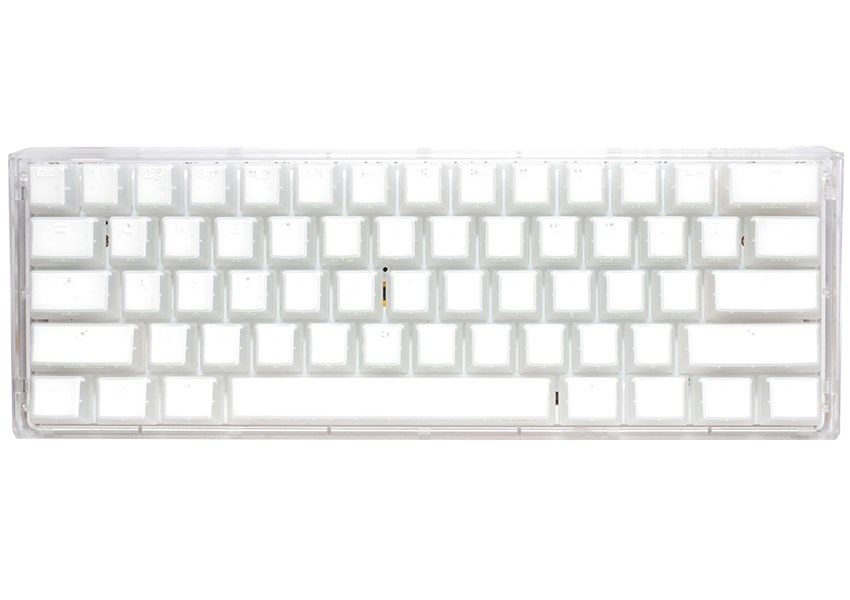 Ducky One 3 Aura White Mini Gaming Keyboard  RGB LED - MX-Red