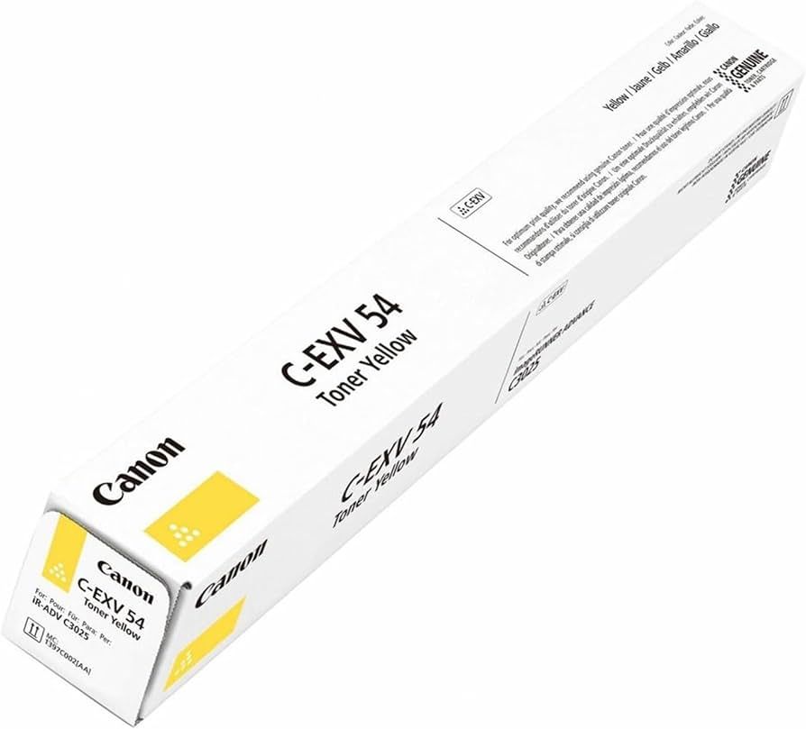 Cartus toner Canon CANON C-EXV54  1397C002 ,Galben ,8 500 pagini ,Original (CEXV54)