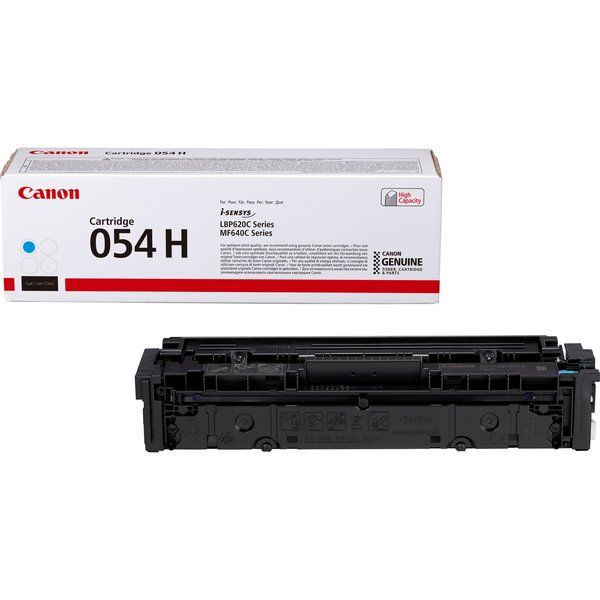 Cartus toner Canon CANON CRG-054H 3027C002 ,Albastru ,2 300 pagini ,Original (CRG054H)