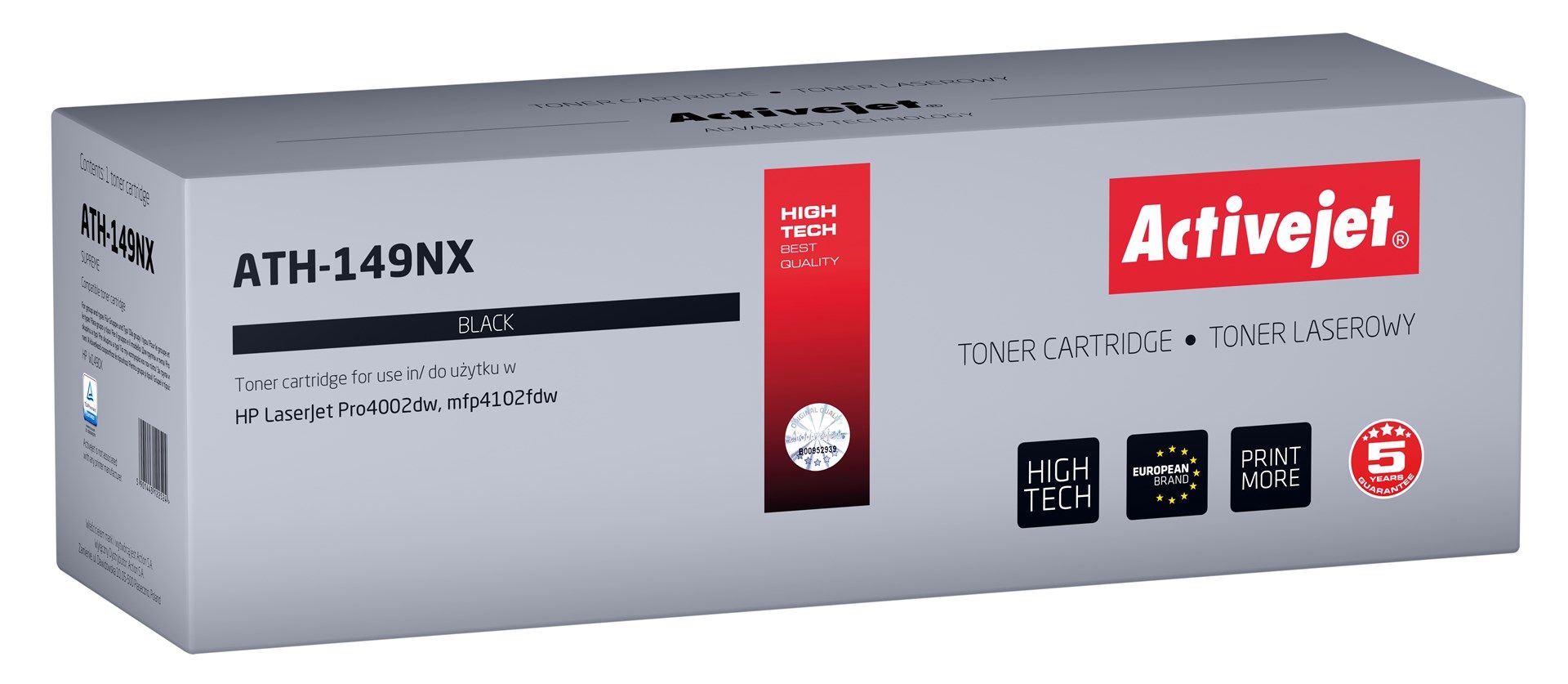 Cartus toner Activejet ATH-149NX ,Negru ,9 500 pagini (compatibil cu HP ATH-149NX)