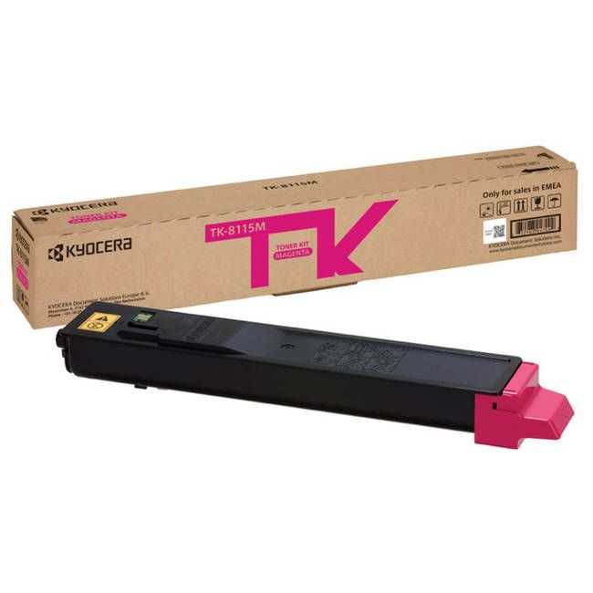Cartus toner Kyocera KYOCERA TONER  TK-8115M 1T02P3B ,Magenta ,6 000 pagini ,Original (TK-8115m)