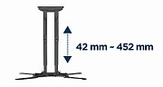 Gembird WM-60ST-01 Full-motion TV wall mount   32”-60” (36 kg)