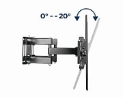 Gembird WM-70ST-01 TV mount 177.8 cm (70 ) Black