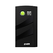 UPS Ever Duo 550 AVR USB, 550 VA, 330 W, cu management, line-interactive, 4x C13, 1x USB, 12V/5Ah Tower, Negru