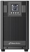 UPS PowerWalker VFI 3000 AT FR, 3000 VA, 2700 W, cu management, on-line, 4x Schuko, 12V 9Ah LCD, Tower, Negru