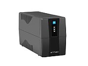 UPS Armac HL/850F/LED/V2, 850 VA, 480 W, line-interactive, 2x Schuko, 12V/9Ah LED, Tower, Negru