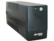 UPS AlanTec AP-BK850, 850 VA, 480 W, line-interactive, 2x Schuko, 12 V / 9Ah Tower, Negru