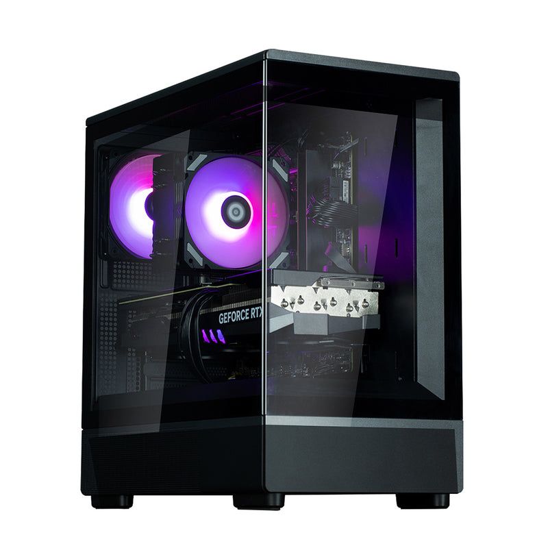 CARCASA Zalman  P10 , mini tower, gaming, fara sursa, suporta 7xfan, 1xfan inclus, , USB 3.1 gen1 x 1, USB Type-C, audio+mic, 5 sloturi expansiune, negru,  P10 Black  (timbru verde 0.08lei)