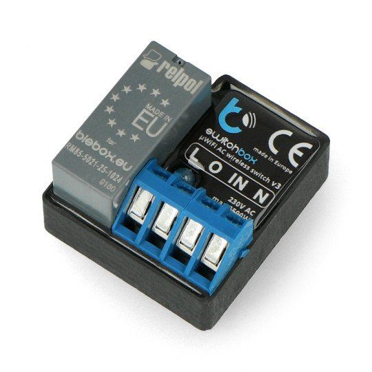 BLEBOX switchbox v3 - WYŁACZNIK 230V