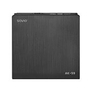 SAVIO AK-59 External slim CD/DVD Recorder R/RW - USB-C/USB-A  black