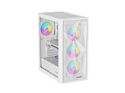 HOUSING GENESIS DIAXID 605 ARGB MIDI TOWER WITH USB-C WINDOW WHITE