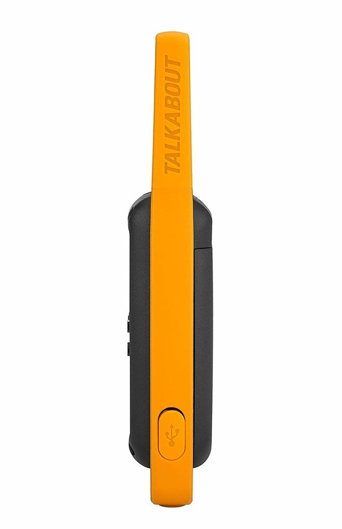 Motorola Talkabout T82 Extreme Twin Pack two-way radio 16 channels Black  Orange