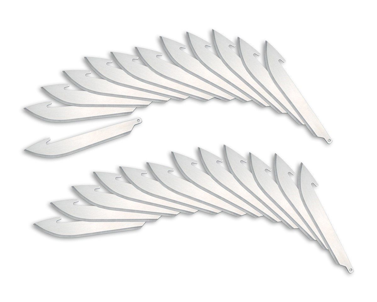 24 replacement blades for the Outdor Edge Drop-Point 350