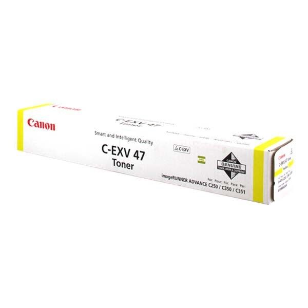 Cartus toner Canon CANON C-EXV47 8519B002 ,Galben ,21 500 pagini ,Original (CEXV47)