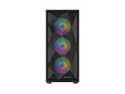GENESIS DIAXID 605 ARGB MIDI TOWER CASE WITH USB-C WINDOW BLACK