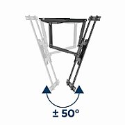 Gembird WM-75ST-01 Full motion TV wall mount  32”-75” (45 kg)