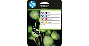 Cartus cerneala HP 6C3Z1NE ,Black/tri-color ,1x500 pagini+ 3x400 pagini ,Original (924cmyk)