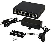 Switch Pulsar SG-64, 4 porturi 10,100,1000 Mbit/s