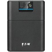 UPS Eaton 5E1200UF, 1200 VA, 660 W, line-interactive, 4x Schuko, 1x USB, 12V 7Ah Sealed Lead-acid, Tower, Negru