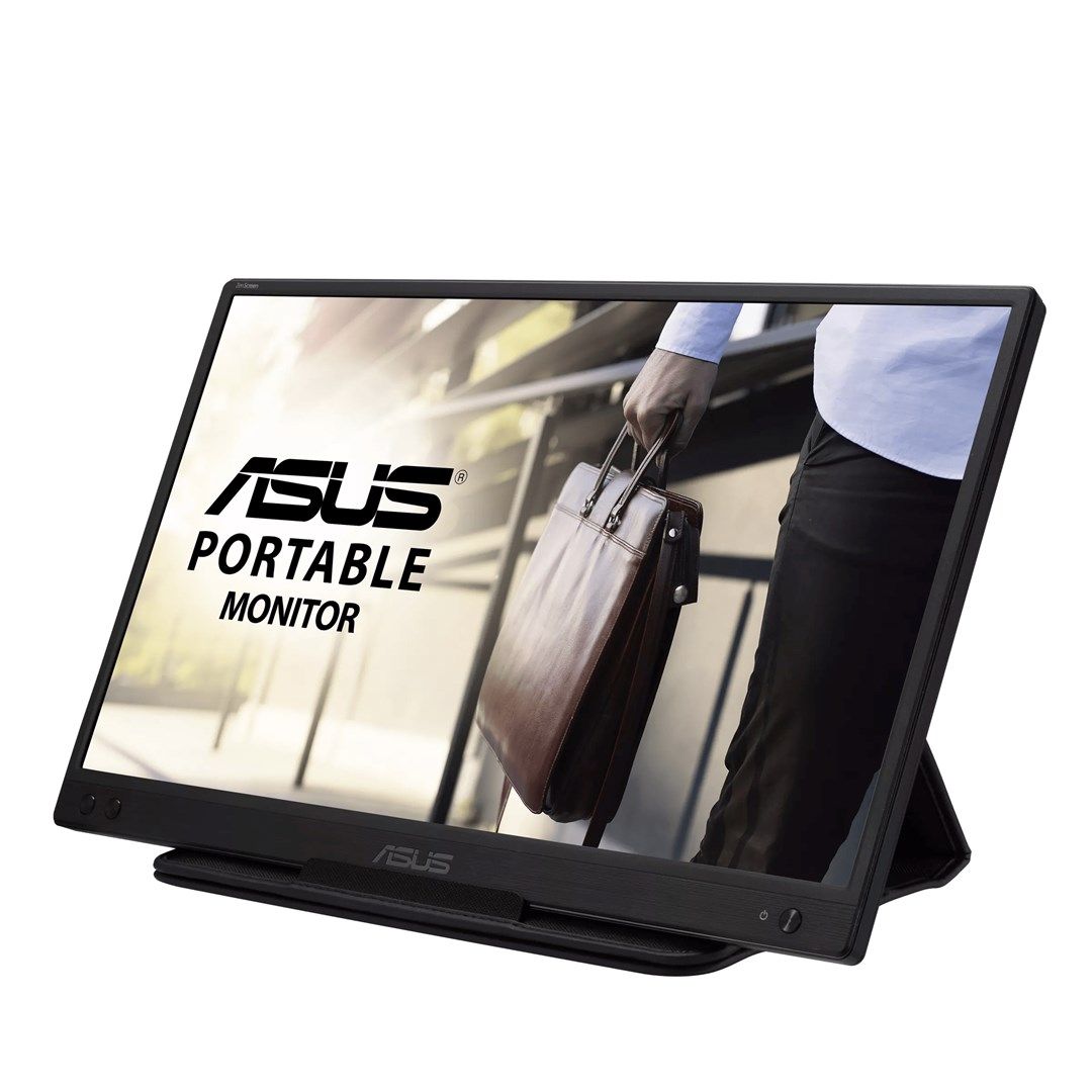 Monitor 15.6 inch LED ASUS ZenScreen MB166C 1920 x 1080 pixeli, 60 Hz, 5 ms, Negru