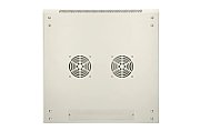 Extralink 19  9U 600x600 ASP Grey wall-mounted rack
