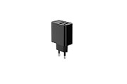 Gembird TA-UC-PDQC20-01-BK 2-port 20W Power Delivery USB type-C fast charger  black