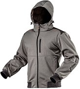 Softshell work jacket with detachable hood  size XL