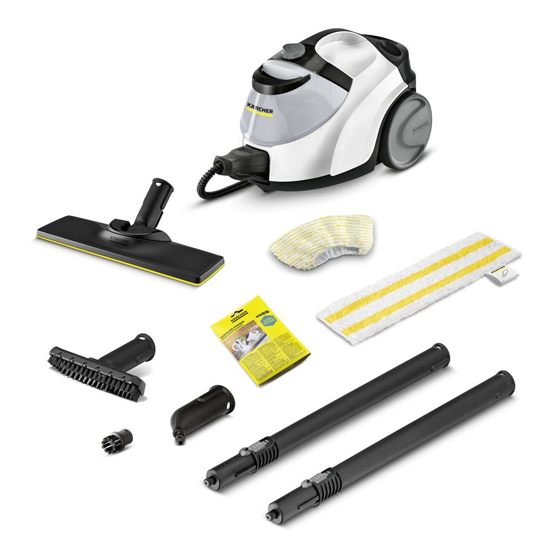 Kärcher SC 5 EasyFix IRON PLUG Cylinder steam cleaner 1.5 L 2250 W Black  White