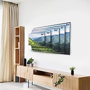 Maclean MC-416 TV Monitor Wall Mount 13 -32  30kg Tilt Rotate max. VESA 100x100 Black Powder Coating LED OLED LCD Universal Bracket Holder