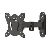 Maclean MC-416 TV Monitor Wall Mount 13 -32  30kg Tilt Rotate max. VESA 100x100 Black Powder Coating LED OLED LCD Universal Bracket Holder