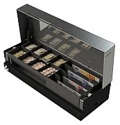 460 FLIP LID DRAWER 8C4VN BEIGE/S/STL LID 460X170X100 3M NO LOCK