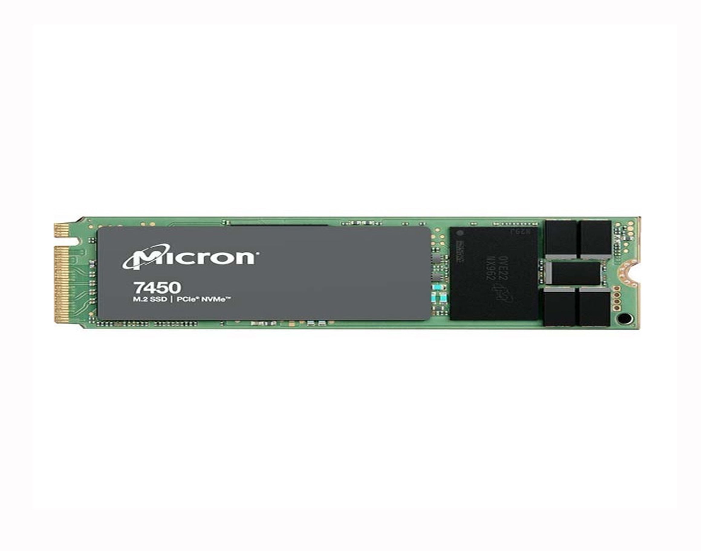 SSD server Micron 7450 MAX 400 GB, M.2 2280, NVMe, 3D TLC, TBW 2100 TB