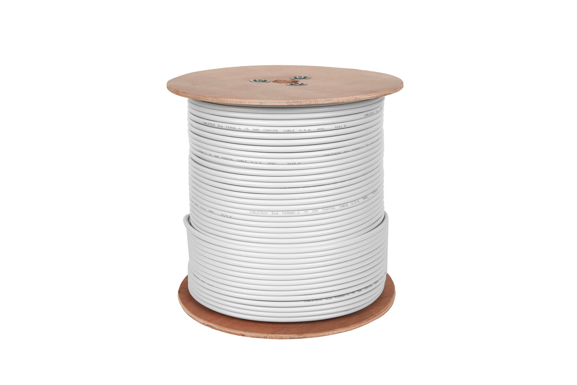 Coaxial cable F690BV A white spool 305m