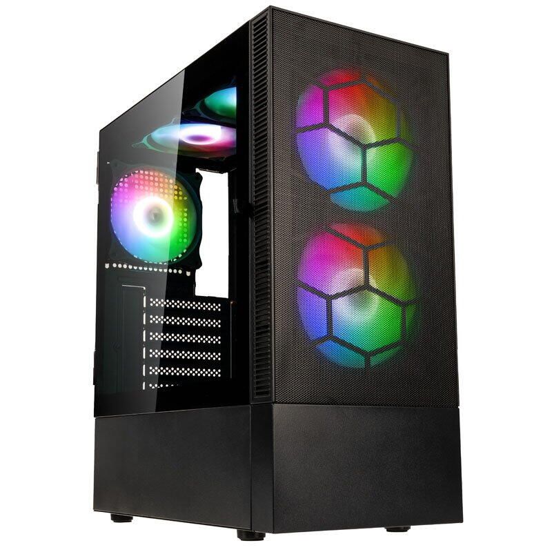 Observatory MX Mesh ARGB, Mid-Tower, Negru