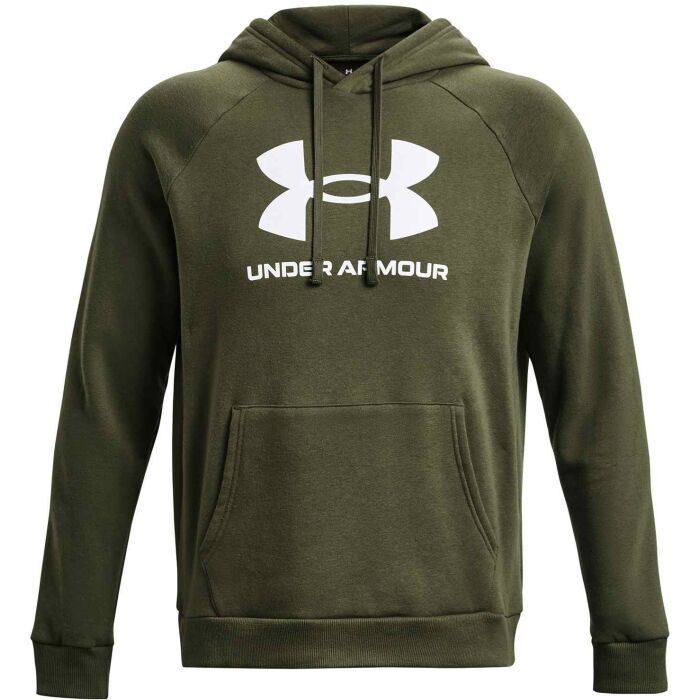 Under Armour Rival Fleece Logo HD Men's Sweatshirt olive 1379758 390 M