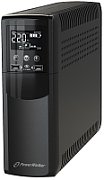 UPS PowerWalker VI 1000 CSW FR, 1000 VA, 600 W, cu management, line-interactive, 4x Schuko, 1x RJ45, 12V/9Ah LCD, Tower, Negru