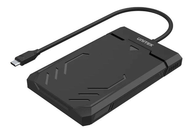 Unitek Y-3036A - DiskGuard Raiden 2.5  USB-C to SATA III 2.5” HDD/SSD Hard Disk Enclosure