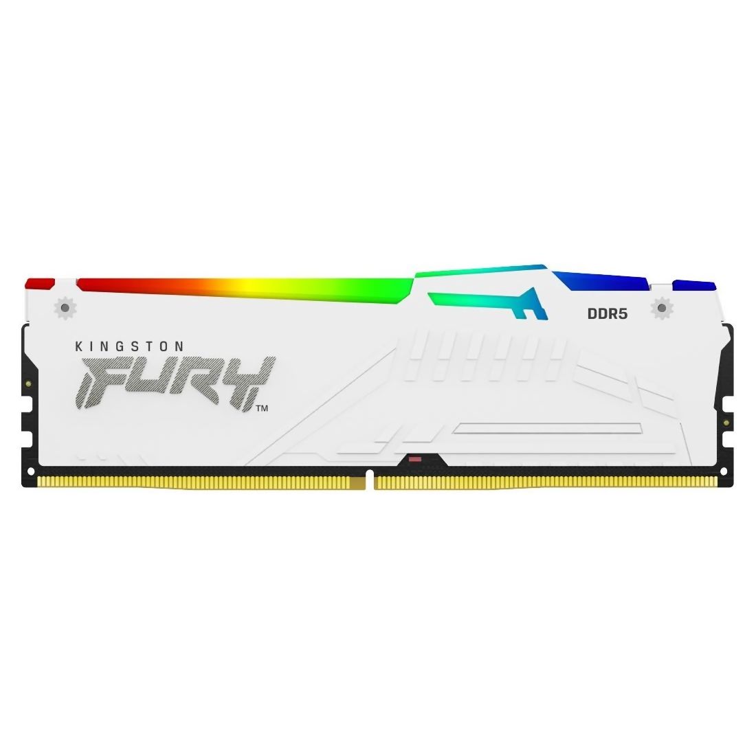 Memorie Kingston FURY Beast 16 GB DDR5 6000 MHz CL36, XMP 3.0 / EXPO, Alb, RGB