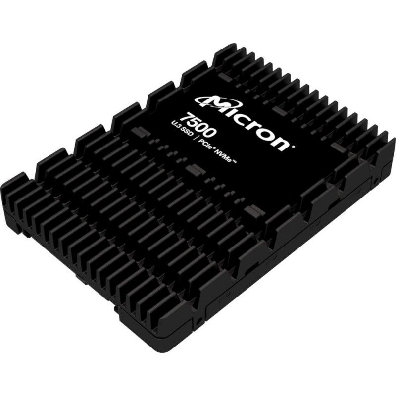 SSD server Micron 7500 PRO 960 GB, 2.5 inch, PCIe 4.0 U.3, 3D TLC, 1.0 DWPD