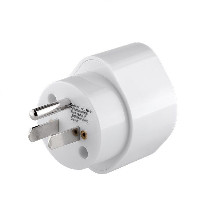 Adaptor CEE 7/3 Schuko mama la priza US/Japonia (Tip B, NEMA 5-15, 3 pini)


	&ampnbsp&ampnbsp&ampnbsp Adaptor de calatorie usor si la indemana pentru conectarea aparatelor electrice din multe tari ale UE la prize din SUA sau Japonia
	&ampnbsp&ampnbsp&ampnbsp Datorita designului sau compact, adaptorul pentru prize economiseate spatiu in bagaje atunci cand calatoresti.
	&ampnbsp&ampnbsp&ampnbsp Ideal pentru incarcarea sau operarea aparatelor electrice cu fisa de siguranta sau Europlug atunci cand calatoriti sau in vacanta
	&ampnbsp&ampnbsp&ampnbsp Placile din plastic din fata deschiderilor de contact ale prizei asigura o protectie sporita impotriva contactului accidental.
	&ampnbsp&ampnbsp&ampnbsp Adaptorul de calatorie nu converteste tensiunea de la reteaua locala si trebuie conectat numai la dispozitive cu tensiune de intrare adecvata.


Conexiuni dispozitiv :
Intrare, Tensiune Interval: 250 (AC) V
Intrare, tip: US/Japonia mama (Tip B, NEMA 5-15, 3 pini) x in
Iesire, max. amperaj: 15 A
Iesire, tip: priza de siguranta (Tip F, CEE 7/3)
Iesire, max. amperaj: 15,0 A
Culoare : alb

Ambalare: vrac 1 buc.

Despre produsele noastre:
In prezent avem un portofoliu cu peste 1500 produse cu livrare imediata din depozitul nostru. Acordam o mare atentie eficacitatii activitatii noastre, vitezei de realizare a comenzilor si modului de depozitare si distributie a produselor. Calitatea inalta este o valoare importanta pentru noi nu doar in privinta produselor comecializate, dar si nivelul serviciilor oferite. Nu in ultimul rand, oferim produselor noastre garantie in conformitate cu legile in vigoare.

De ce sa alegi pe noi?
Lucratorii nostri din departamentul aprovizionari au experienta de peste 25 de ani in domeniul electornice in privinta sortarii produselor de cea mai buna calitate.Calitatea produselor importate si comercializate este temeinic pentru noi, ca urmare punem accent pe selectarea fiecarui produs in parte de la producatori renumiti pe piata electornica. Procentul produselor defecte se situeaza sub 0,01%. Toate comezile receptionate pana la ora 15:00 sunt expediate in aceeasi zi.