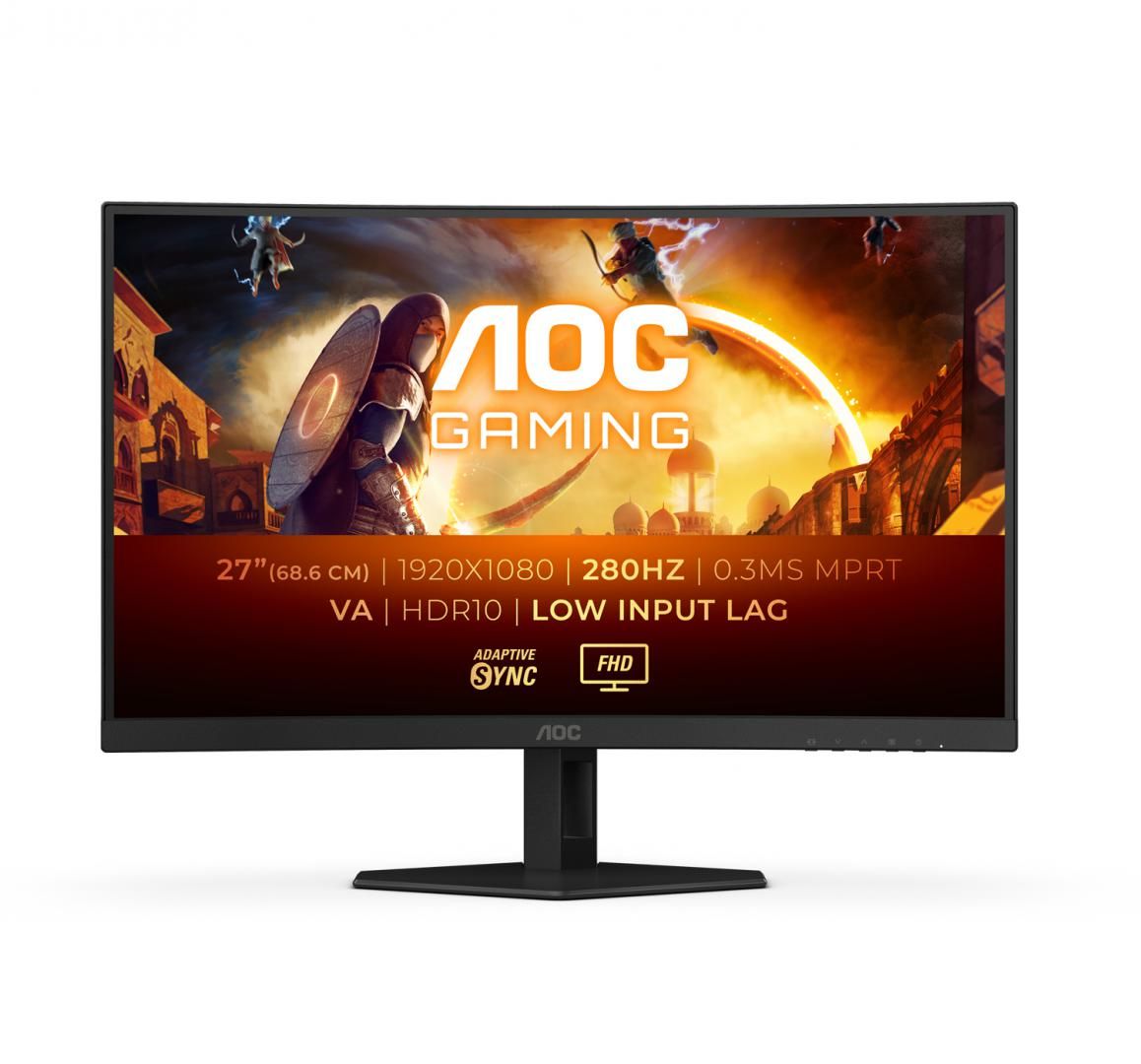Monitor 27 inch AOC C27G4ZXE 1920 x 1080 pixeli, 280 Hz