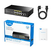 Switch Cudy FS1010P, 8 porturi 10/100 Mbps