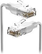 Ubiquiti UACC-Cable-Patch-EL-3M-W cabluri de rețea Translucid, Alb Cat6
