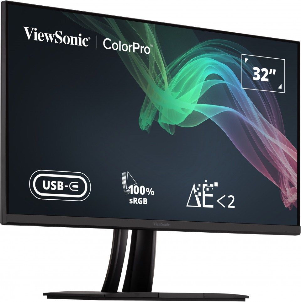 ViewSonic 31.5  VP3256-4K (VS18845) Monitor 2xHDMI DP 2xUSB-A USB-B USB-C