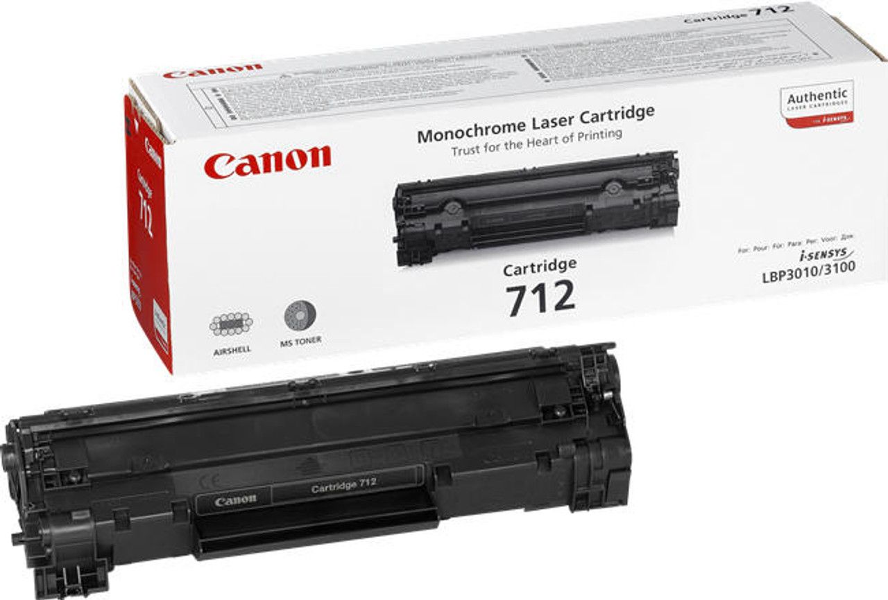 Cartus toner Canon 1870B002 ,Negru ,1 500 pagini ,Original (CRG712)